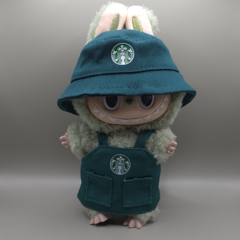 Labubu Clothes - Starbucks Barista Outfit